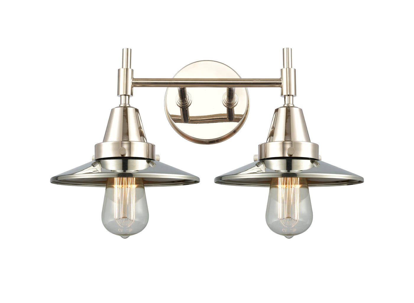 Caden Retro, Industrial Railroad Bath Vanity Light