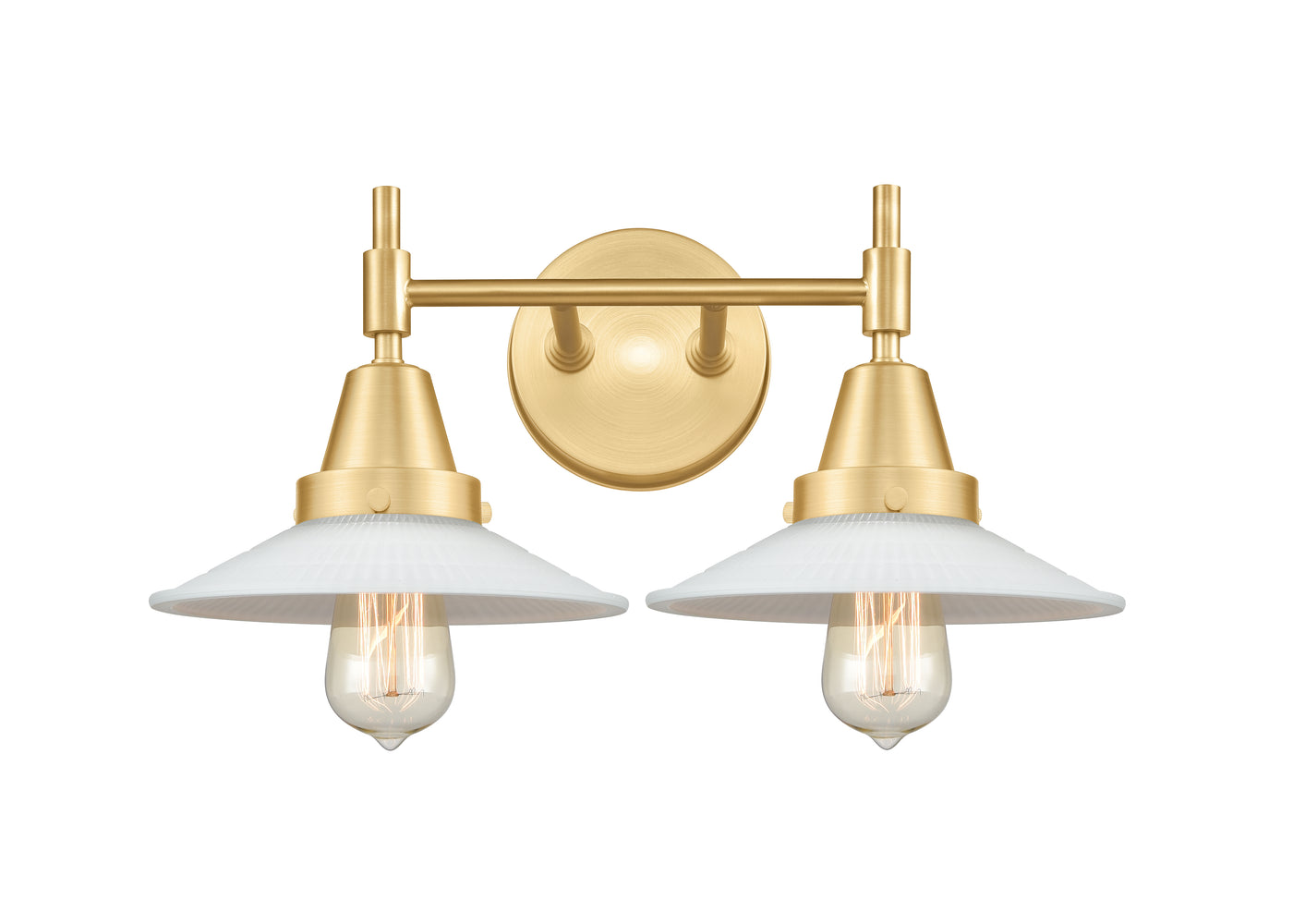 Caden Bath Vanity Light Glass Steel