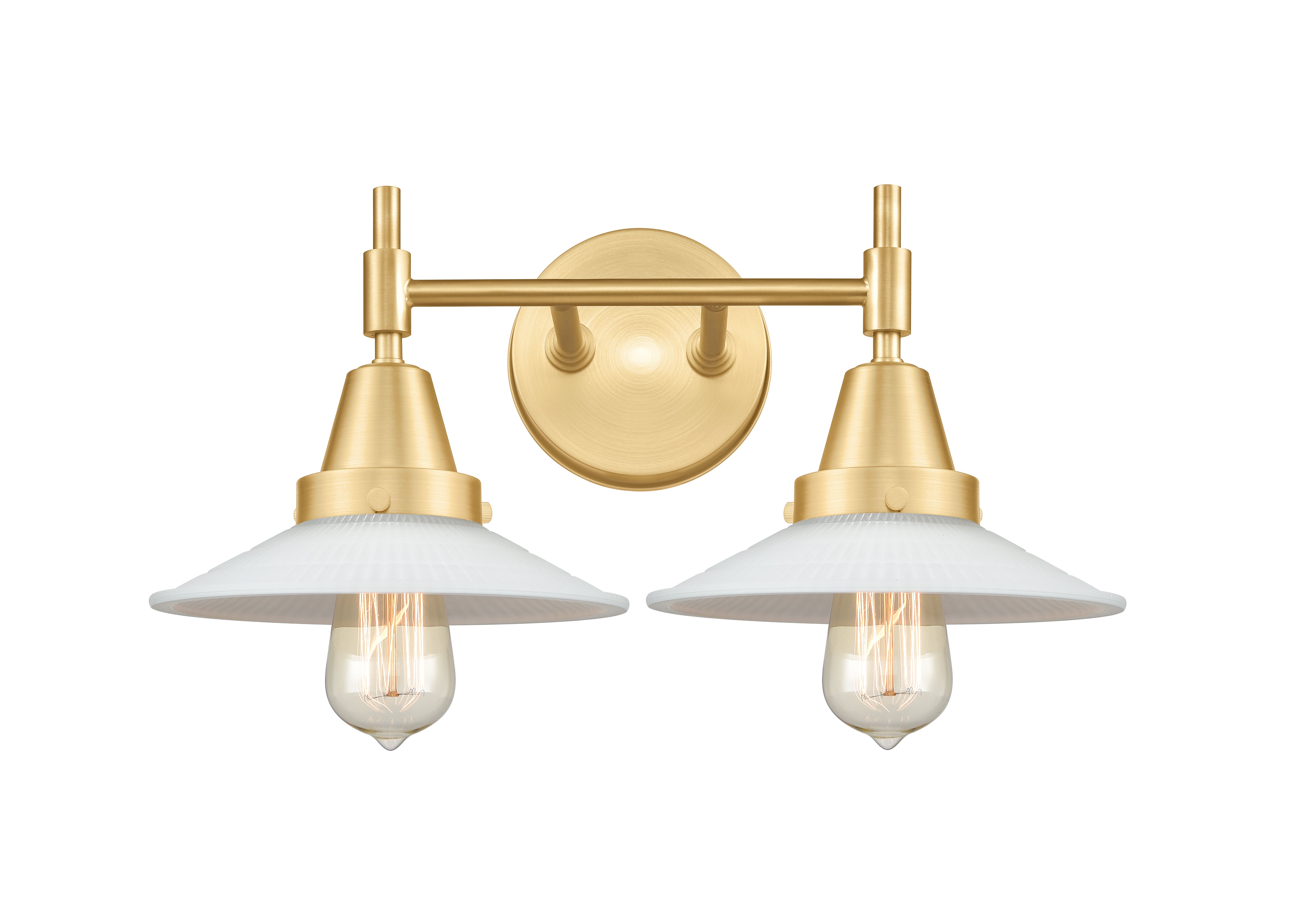 Caden Bath Vanity Light Glass Steel