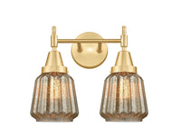 Caden Bath Vanity Light Glass Steel Dimmable