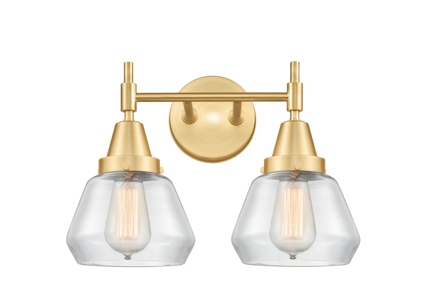 Caden Bath Vanity Light Glass Steel