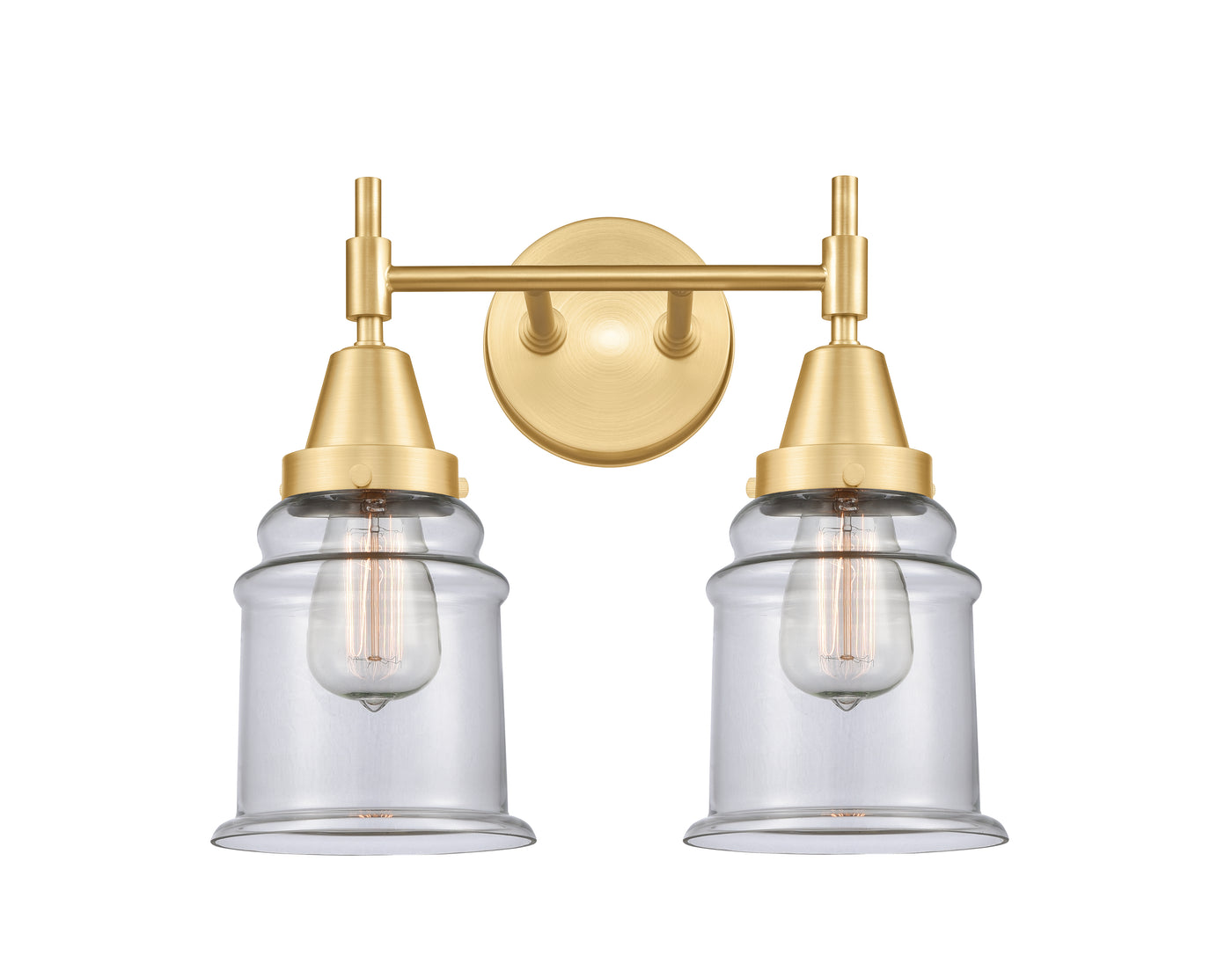 Caden Bath Vanity Light Steel Glass