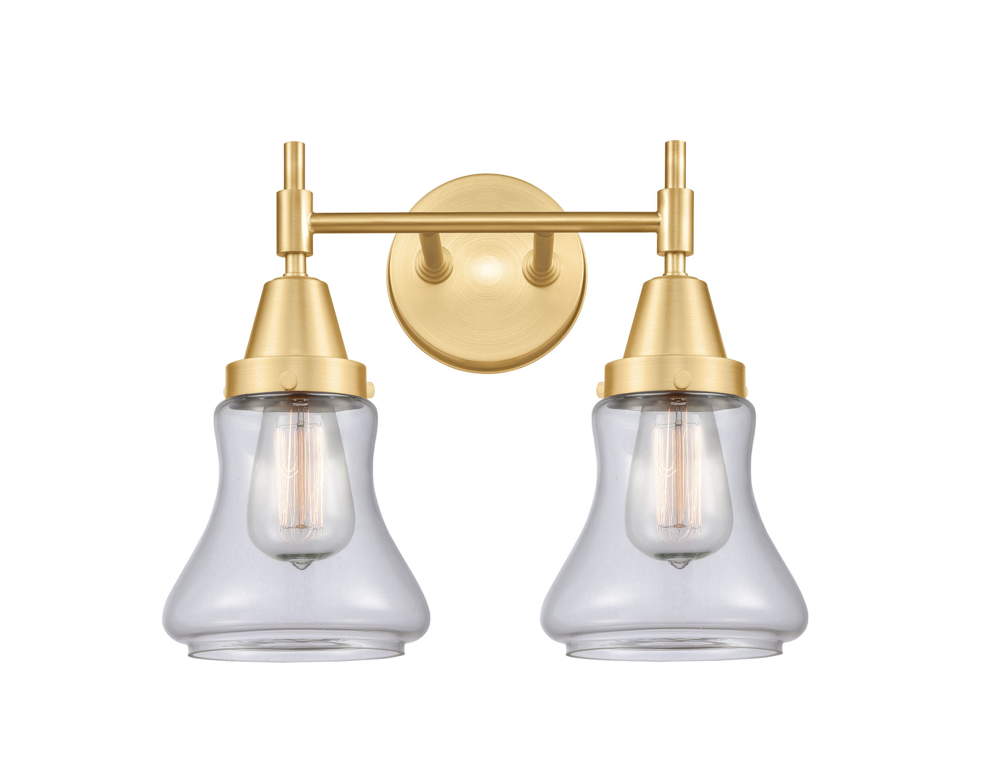 Caden Bath Vanity Light Glass Steel Dimmable