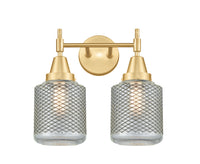 Caden Bath Vanity Light Glass Steel