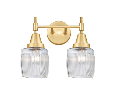 Caden Bath Vanity Light Glass Steel