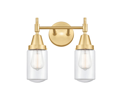 Caden Bath Vanity Light Glass Steel