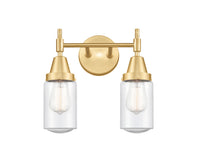Caden Bath Vanity Light Glass Steel