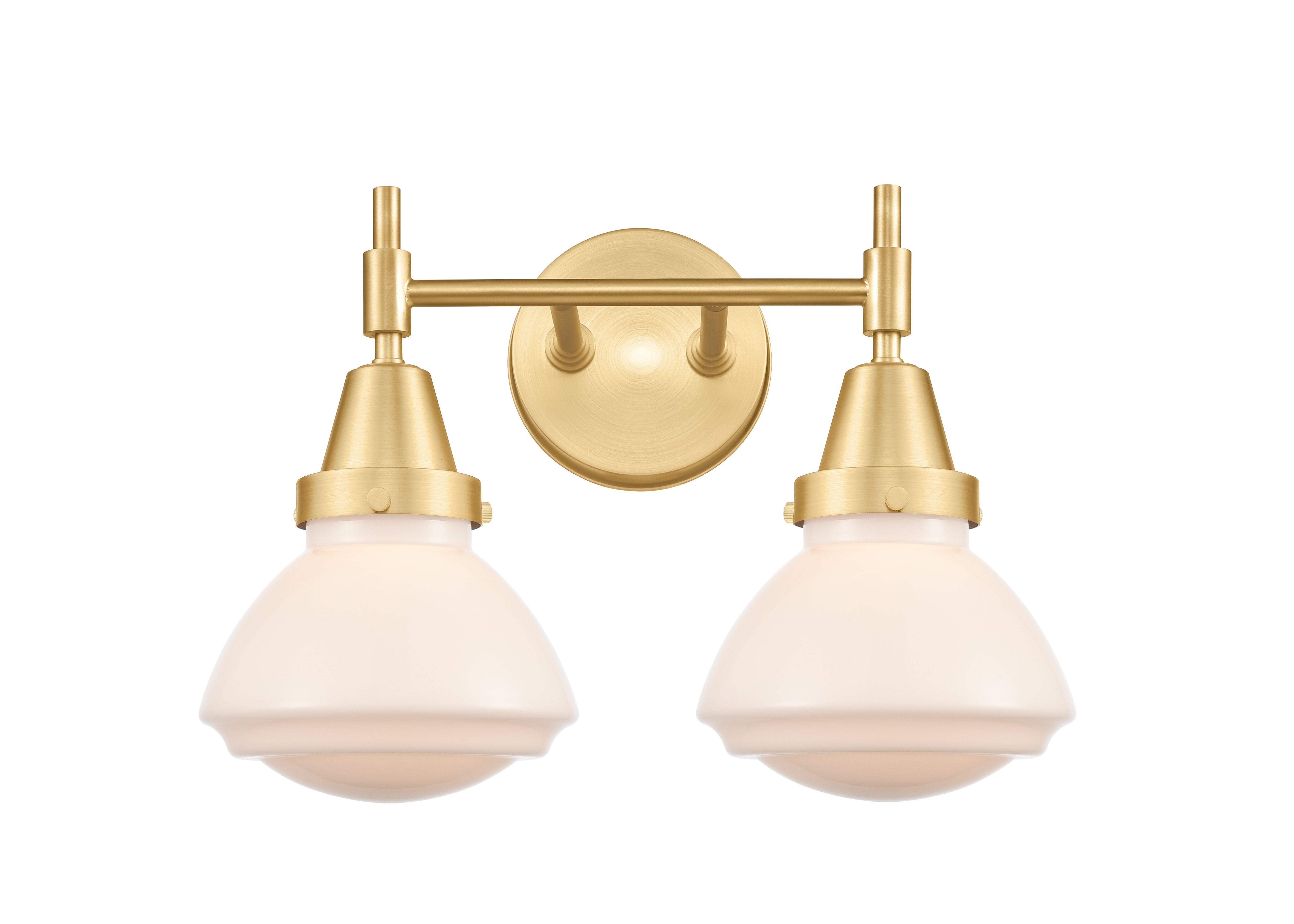 Caden Bath Vanity Light Steel Glass