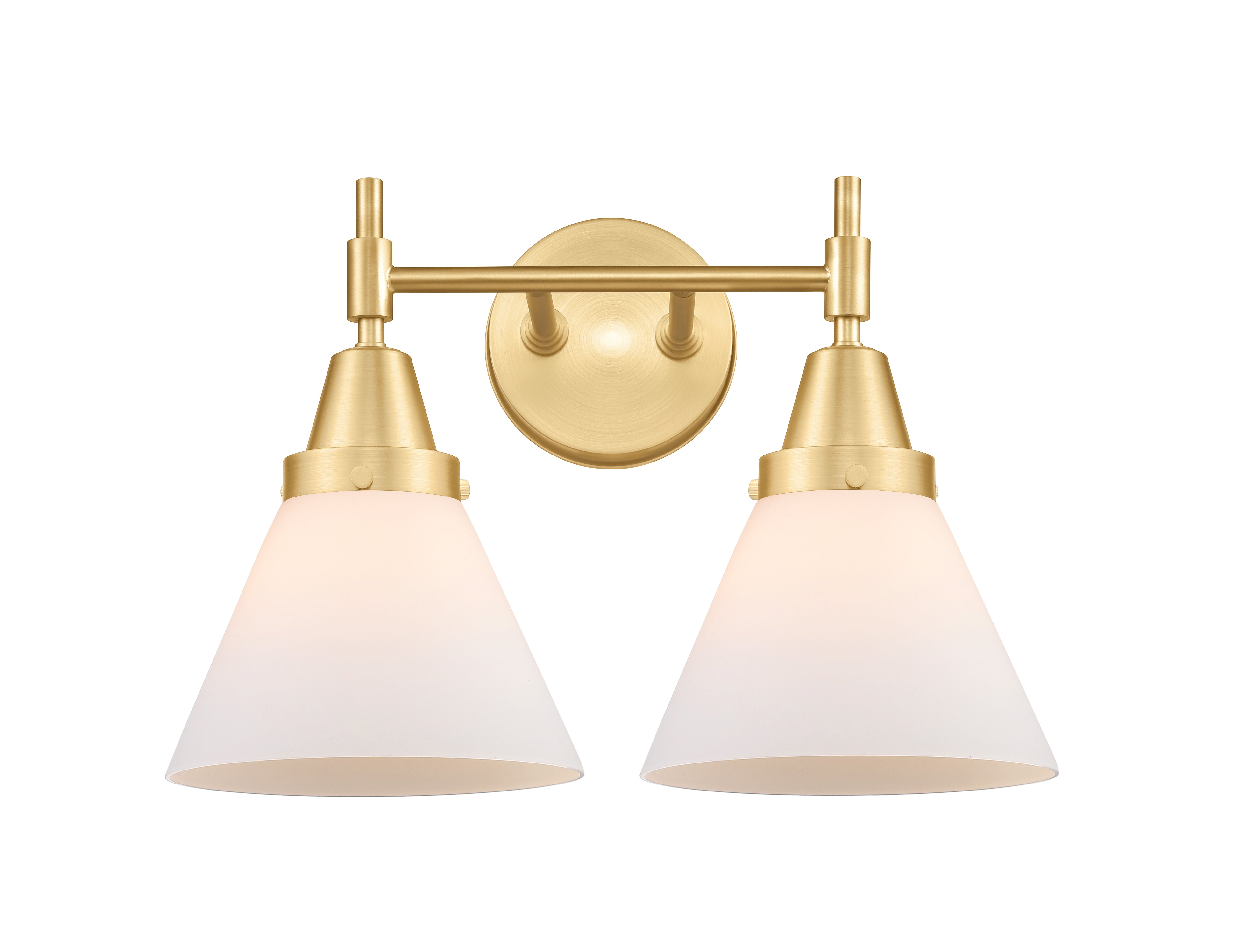 Caden Bath Vanity Light Glass Steel