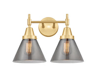 Caden Bath Vanity Light Glass Steel