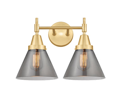 Caden Bath Vanity Light Glass Steel