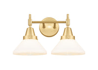 Caden Bath Vanity Light Steel Glass