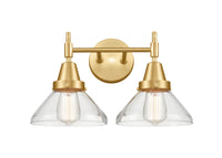 Caden Bath Vanity Light Steel Glass