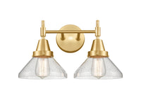 Caden Bath Vanity Light Steel Glass