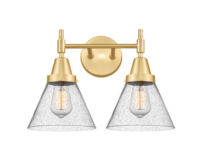 Caden Bath Vanity Light Glass Steel