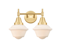 Caden Bath Vanity Light Glass Steel 11 Inch