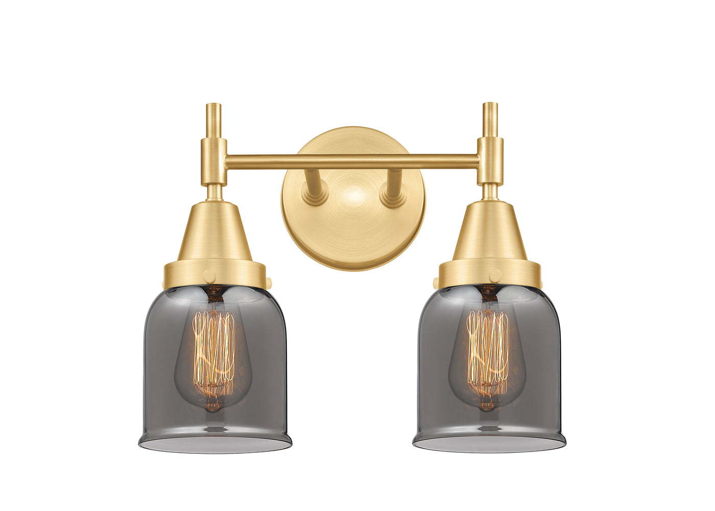 Caden Bath Vanity Light Steel Glass Dimmable