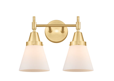 Caden Bath Vanity Light Glass Steel Dimmable