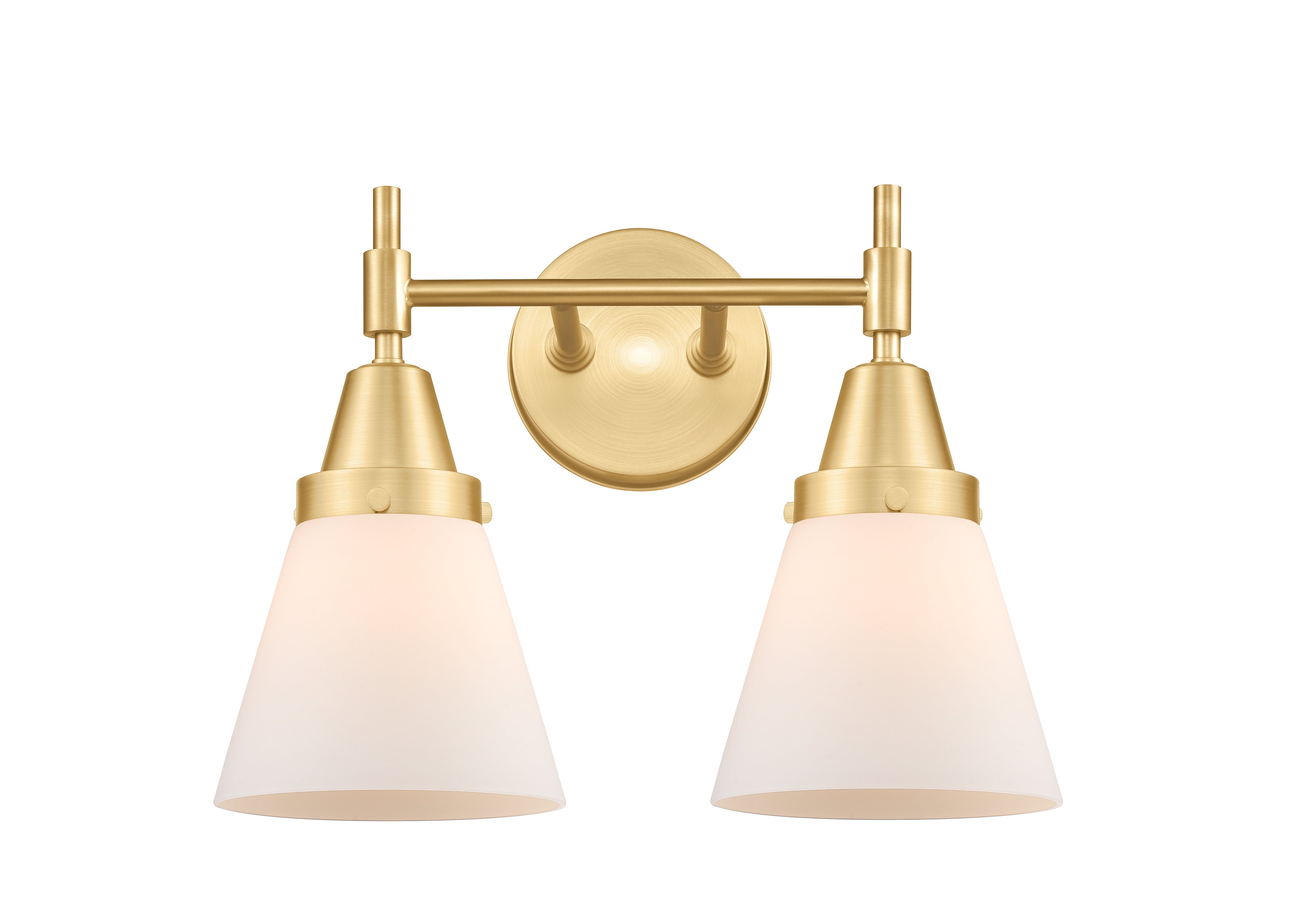 Caden Bath Vanity Light Glass Steel Dimmable