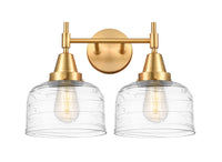 Caden Bath Vanity Light Glass Steel 11 Inch