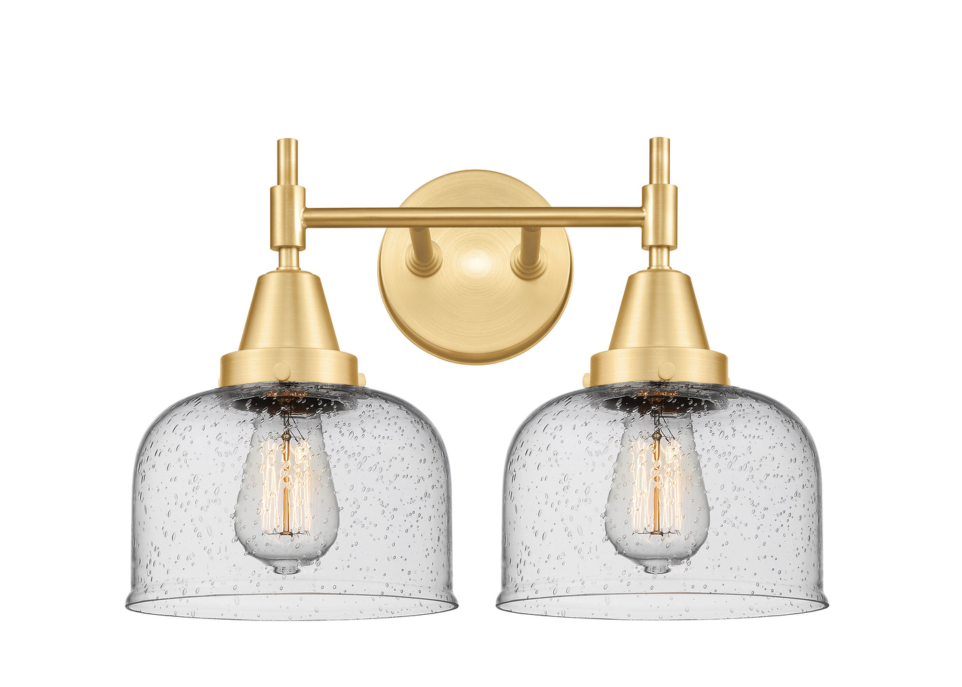 Caden Bath Vanity Light Glass Steel