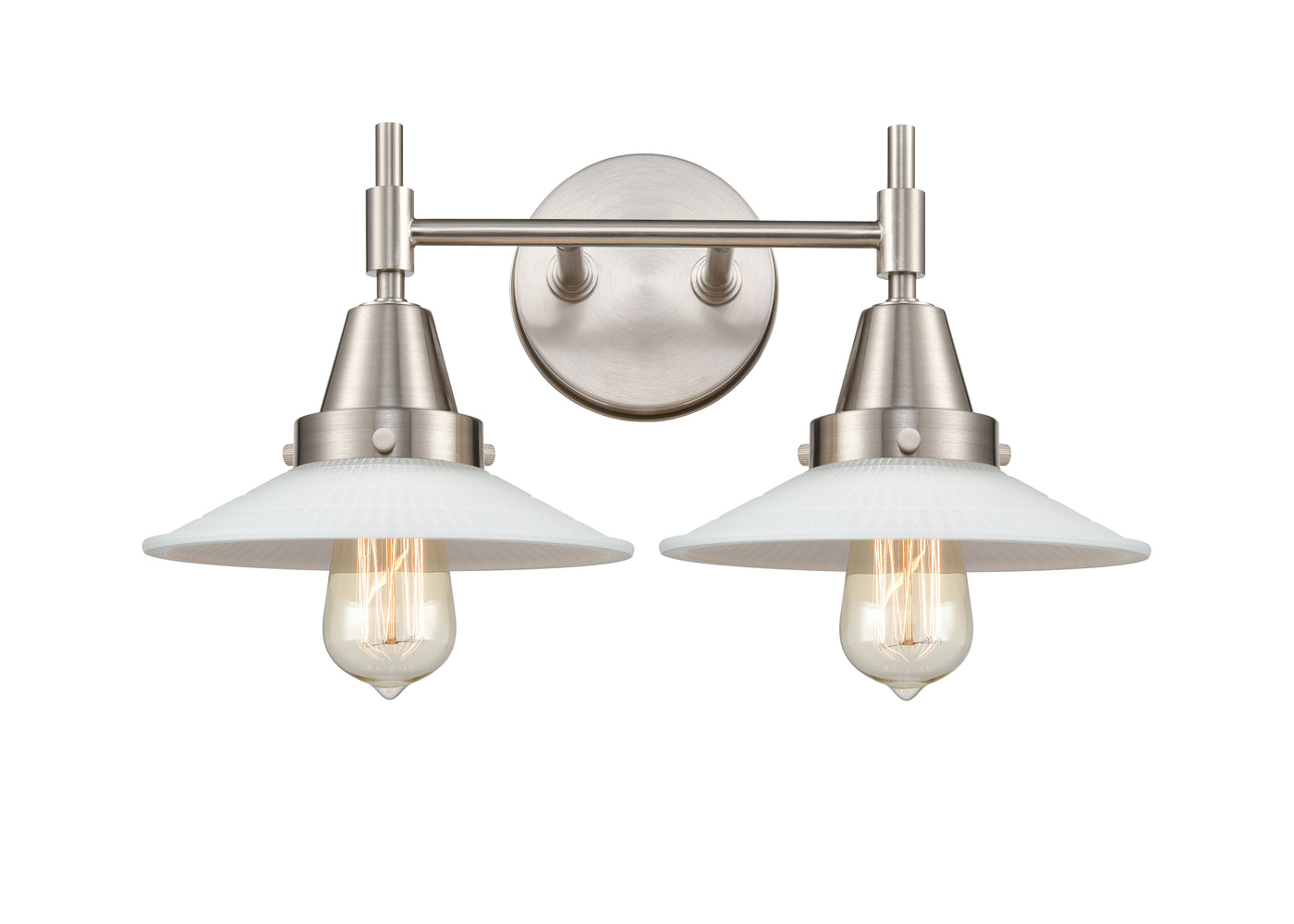 Caden Bath Vanity Light Glass Steel