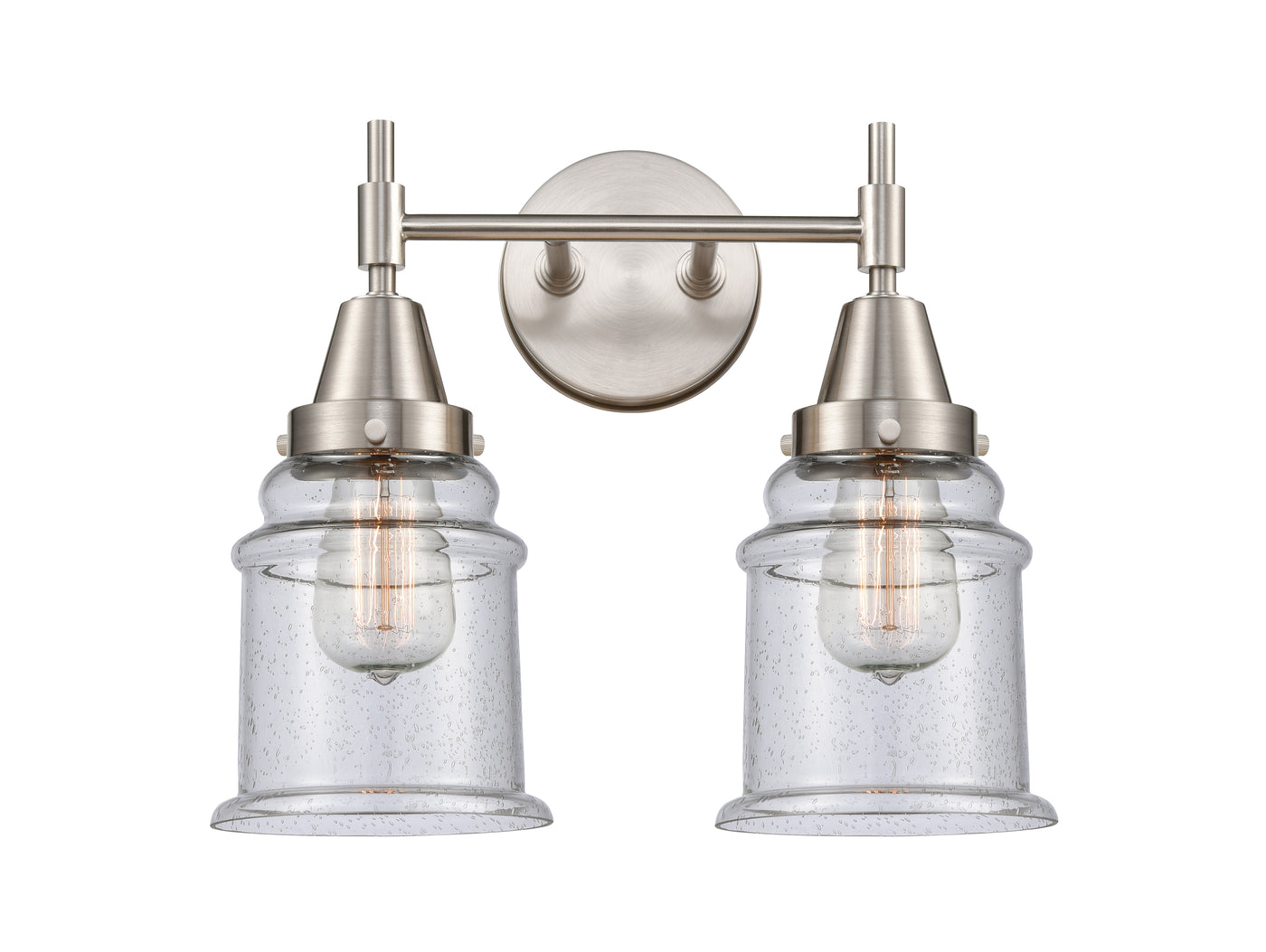 Caden Bath Vanity Light Glass Steel