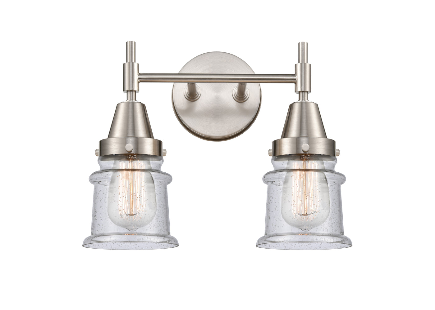 Caden Bath Vanity Light Glass Steel Dimmable