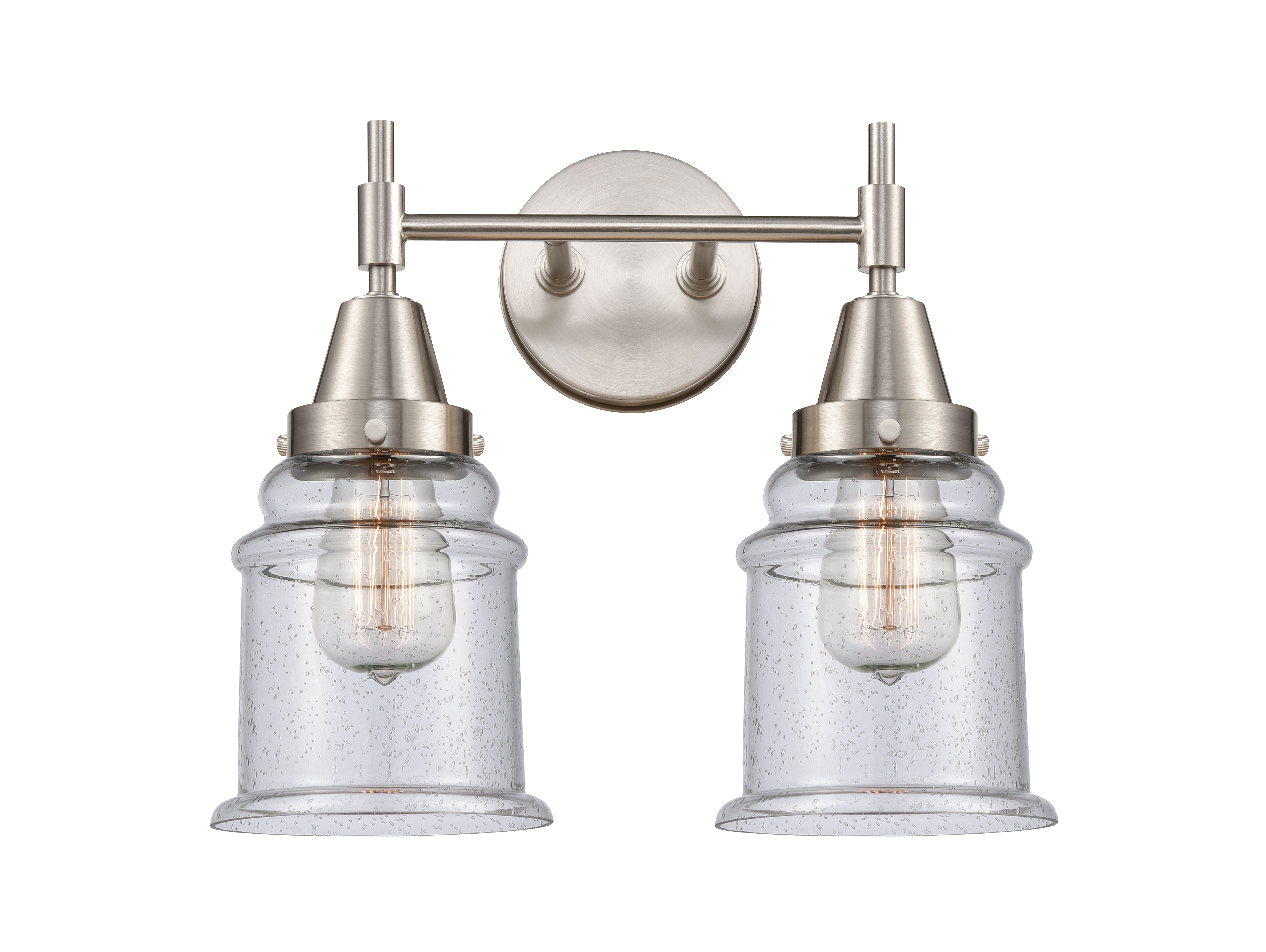 Caden Bath Vanity Light Steel Glass