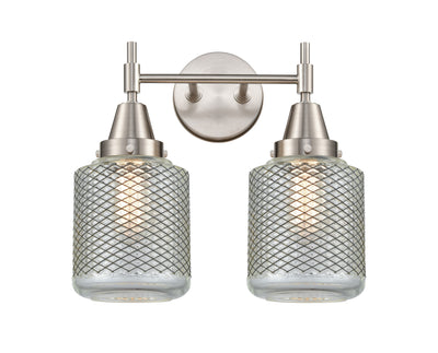Caden Bath Vanity Light Glass Steel