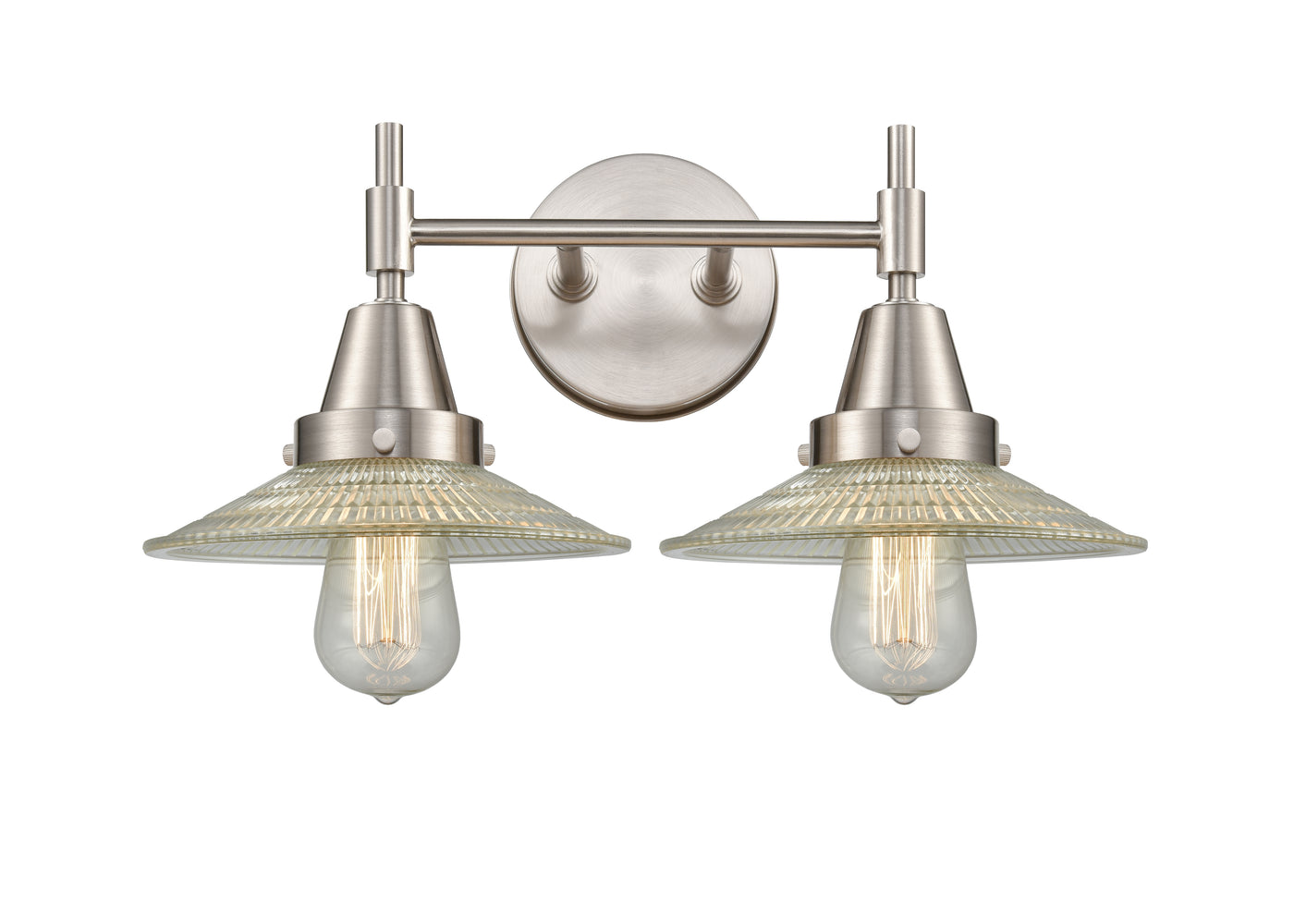 Caden Bath Vanity Light Glass Steel Modern