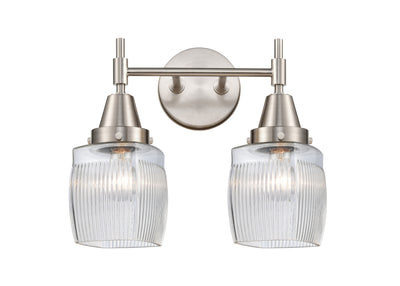 Caden Bath Vanity Light Glass Steel