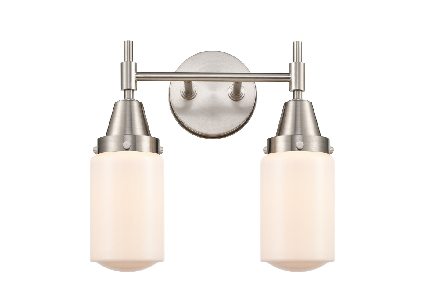 Caden Bath Vanity Light Glass Steel
