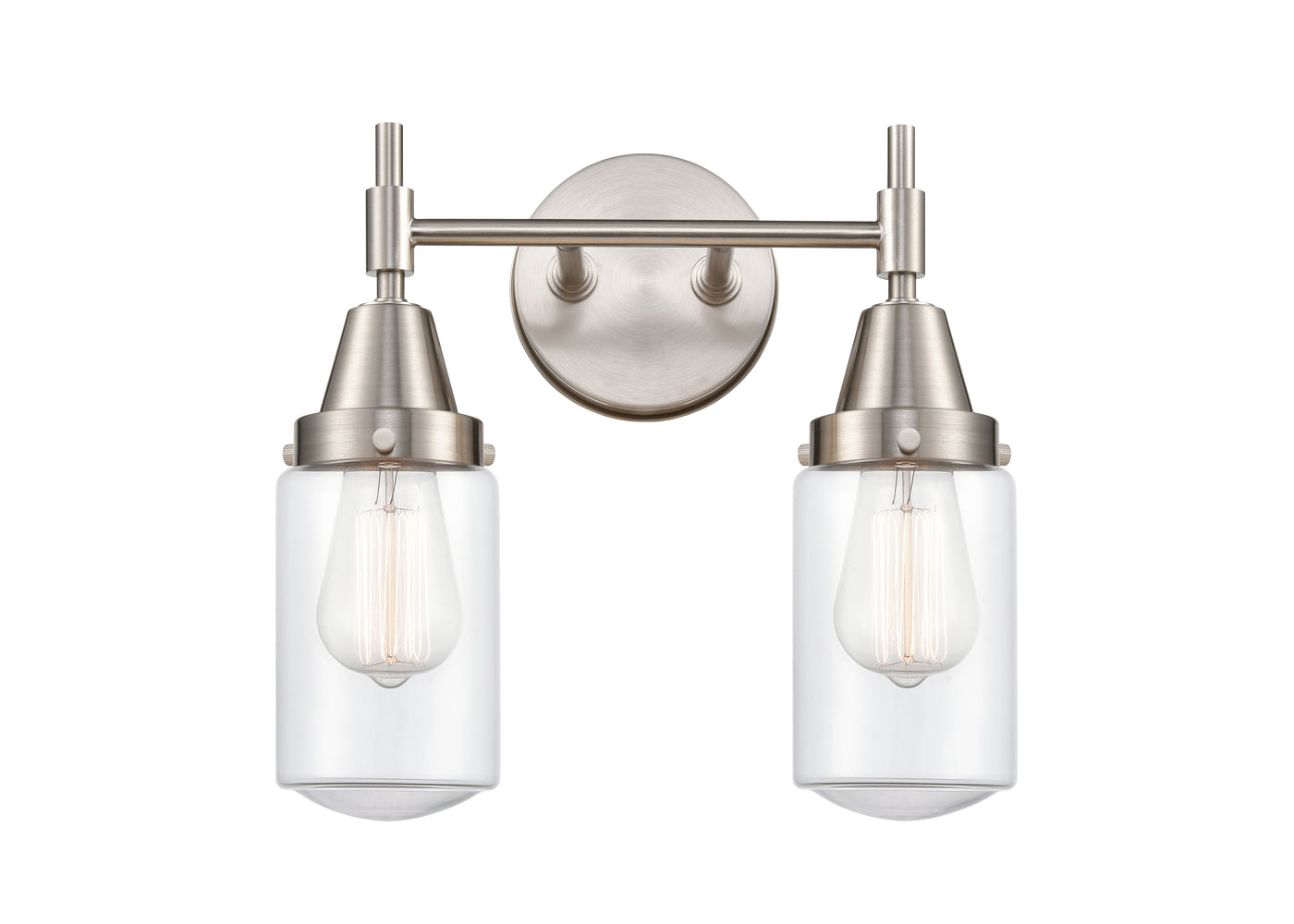 Caden Bath Vanity Light Glass Steel