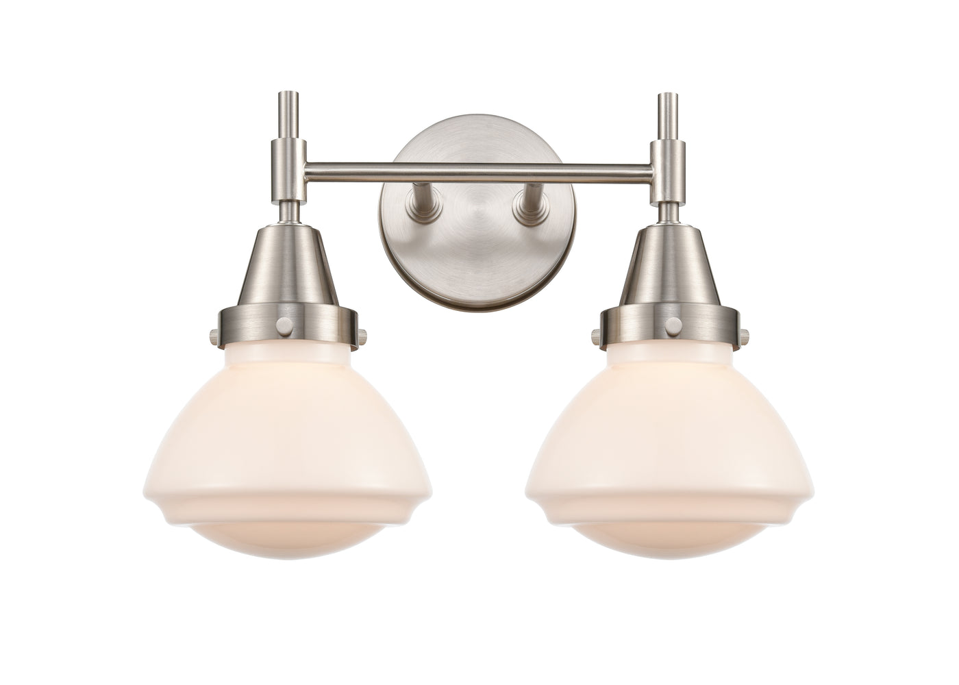 Caden Bath Vanity Light Steel Glass