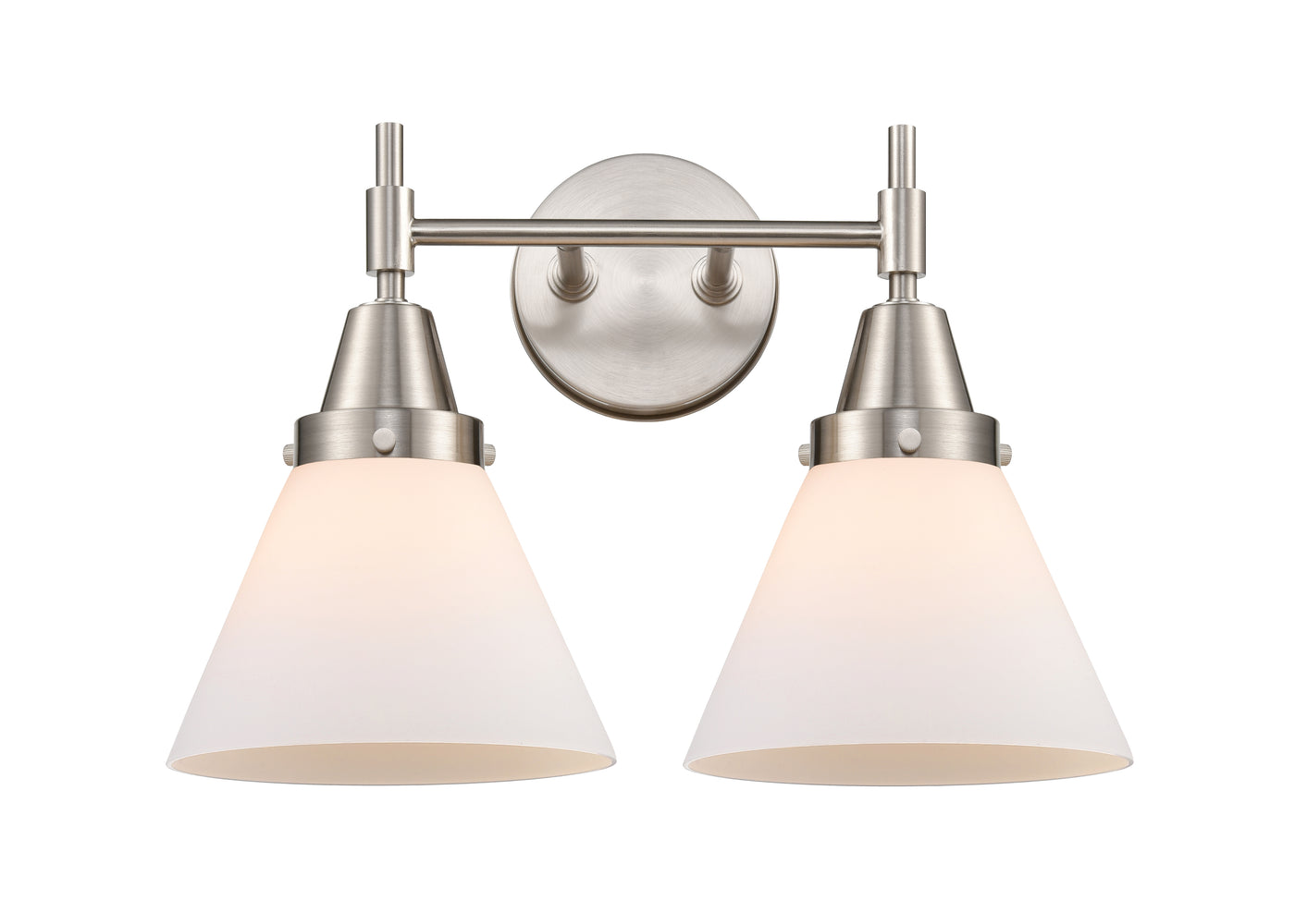 Caden Bath Vanity Light Glass Steel