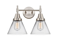 Caden Bath Vanity Light Glass Steel
