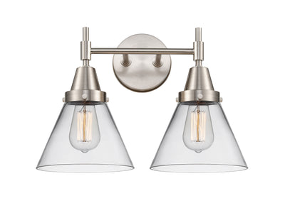 Caden Bath Vanity Light Glass Steel