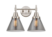 Caden Bath Vanity Light Glass Steel