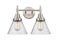 Caden Bath Vanity Light Glass Steel