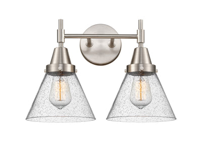 Caden Bath Vanity Light Glass Steel
