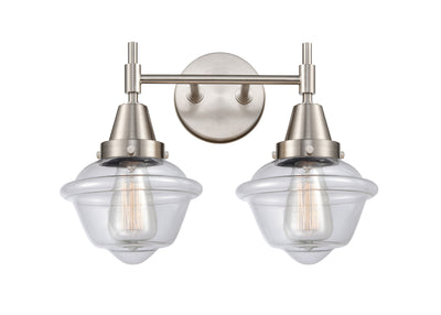 Caden Bath Vanity Light Glass Steel 11 Inch