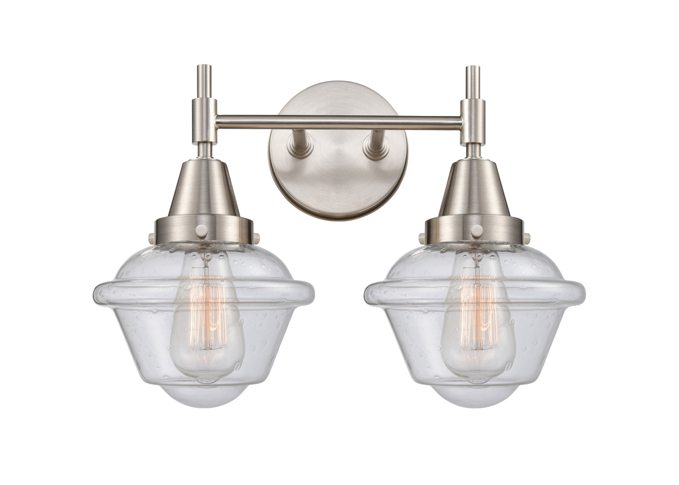 Caden Bath Vanity Light Glass Steel Dimmable
