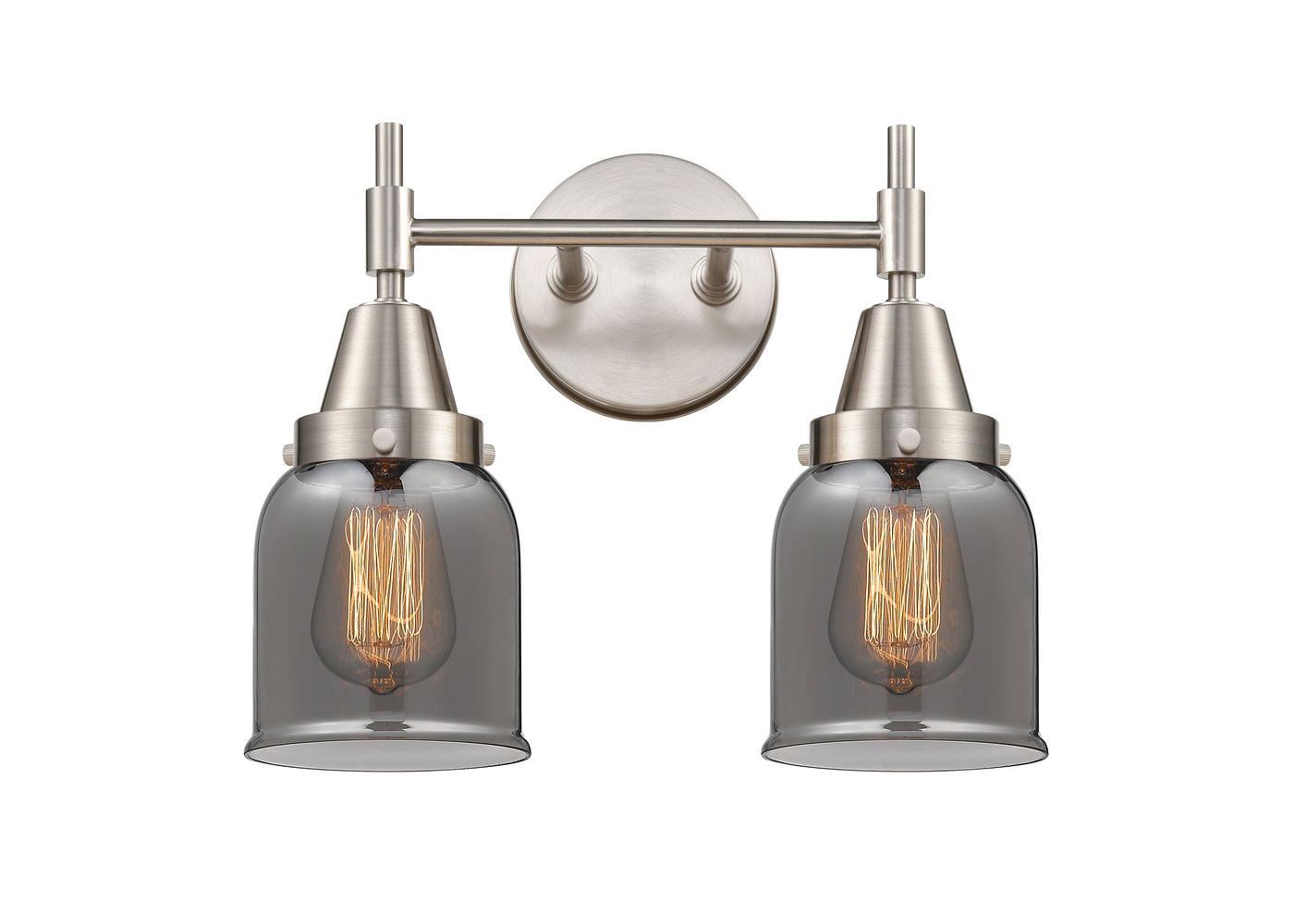 Caden Bath Vanity Light Steel Glass Dimmable