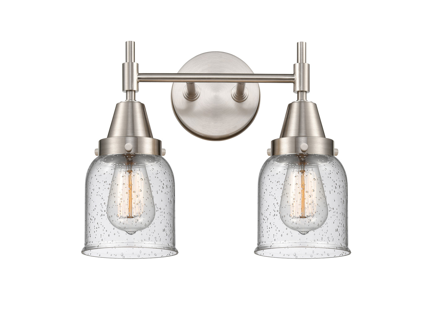 Caden Bath Vanity Light Steel Glass Dimmable