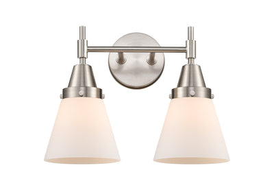 Caden Bath Vanity Light Glass Steel Dimmable