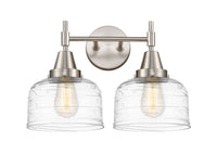 Caden Bath Vanity Light Glass Steel 11 Inch