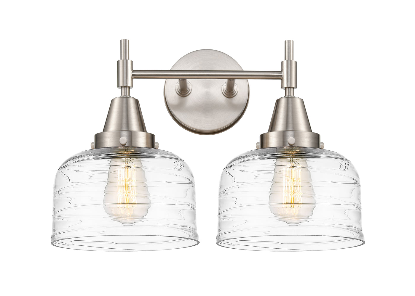 Caden Bath Vanity Light Glass Steel