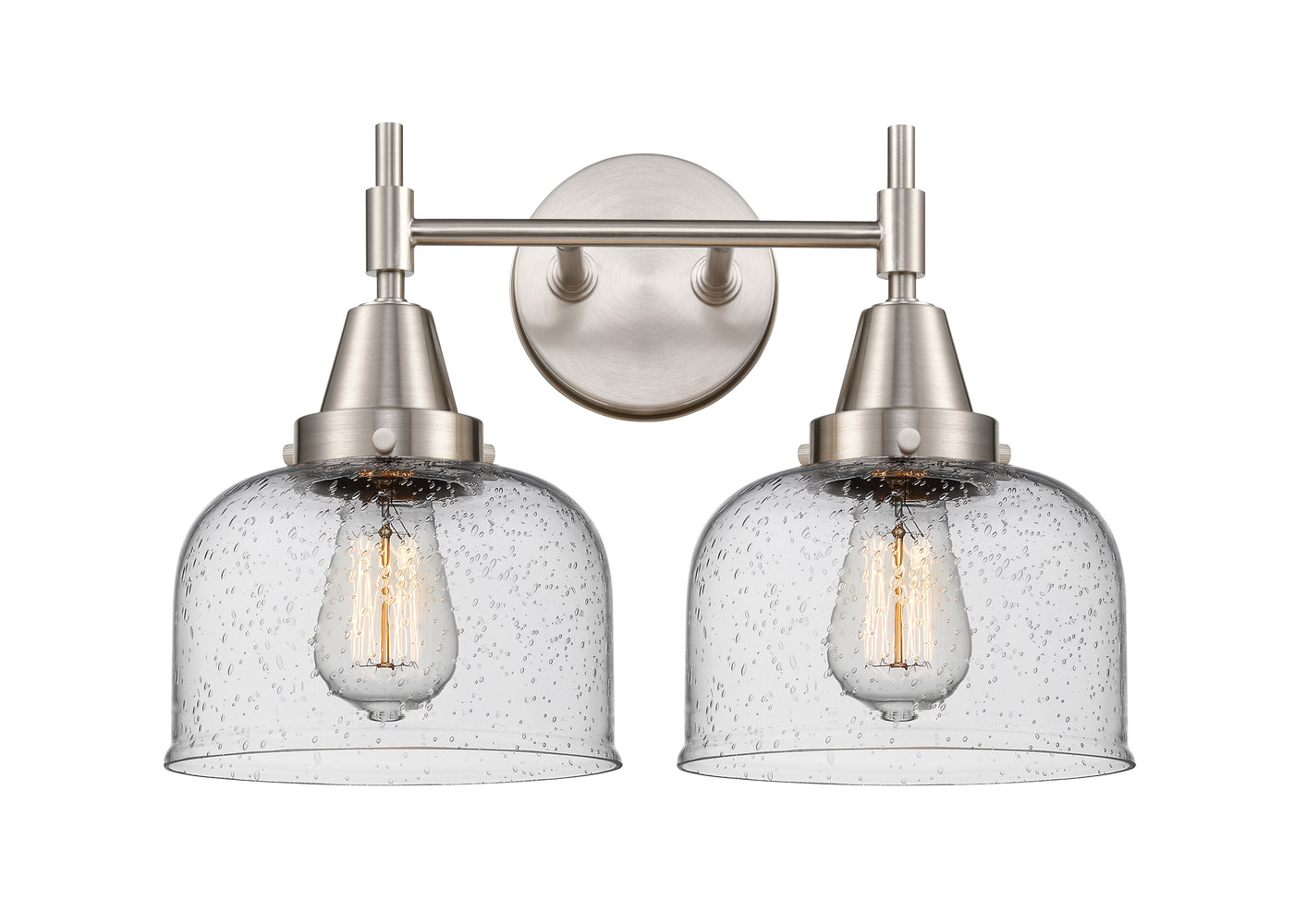Caden Bath Vanity Light Glass Steel