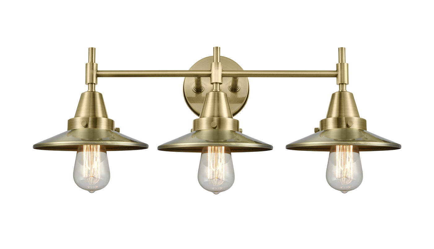 Caden Retro, Industrial Railroad Bath Vanity Light